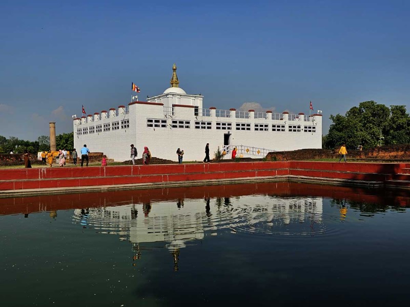 मायादेवी मन्दिर, बुद्ध जन्मस्थल लुम्बिनी । तस्वीर: लुम्बिनी टाइम्स